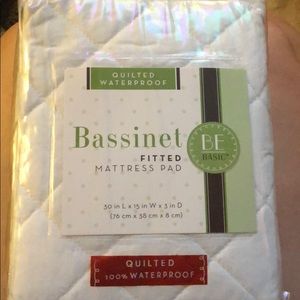 Bassinet Fitted Mattress Pad